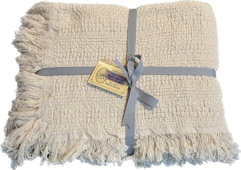 100% Cotton Throw Blankets – 50″ x 60″: Gray Made in USA