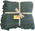 100% Cotton Throw Blankets – 50″ x 60″: Teal