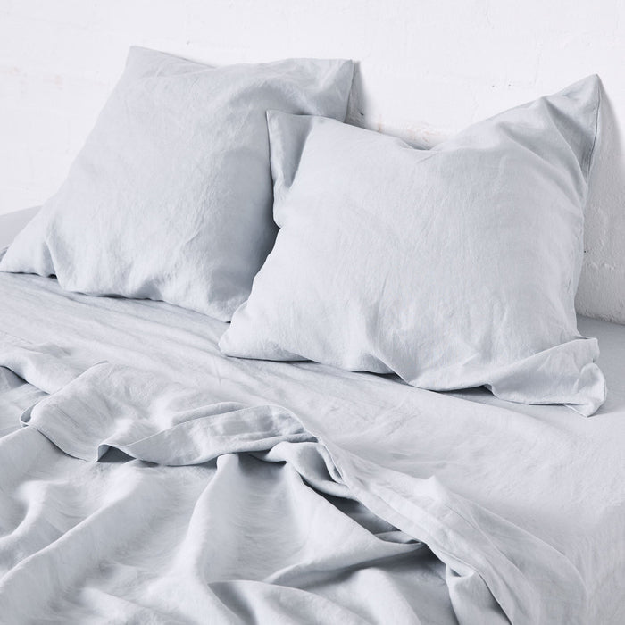 100% Linen Pillowslip Set in Mist