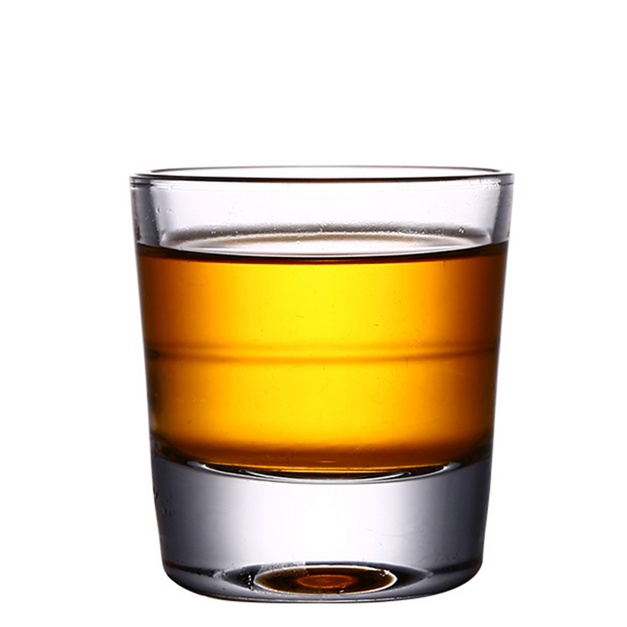 140ML-Thickened Tempered Glass Home Beer Glass Foreign Wine Glass Whiskey Glass Bar Ktv Wine Glass