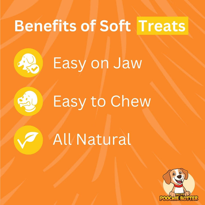 2-Pack Bacon & Cheese Soft Chewy Dog Treats 16oz