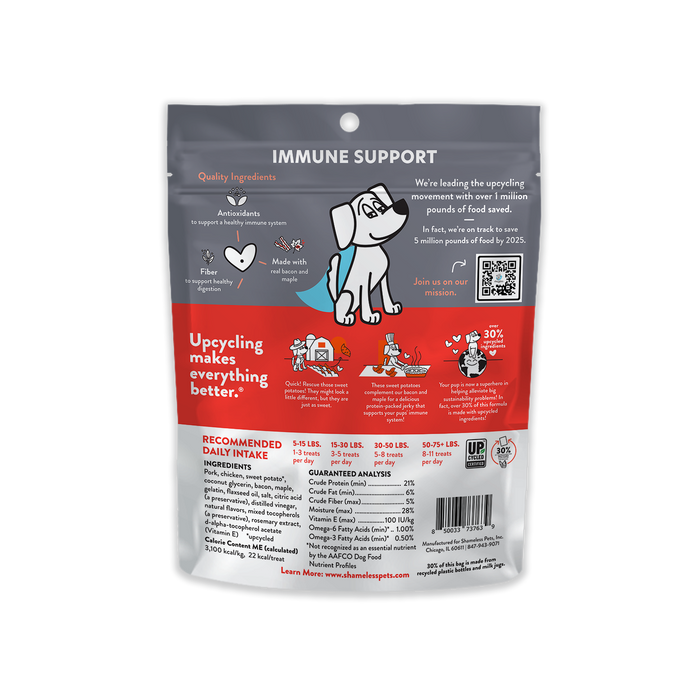 2-Pack Breakfast in Bed Jerky Dog Treats Made in USA