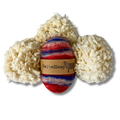 2-Pack Felted Soap AMERICANA Blended with Red White & Blue Made in USA