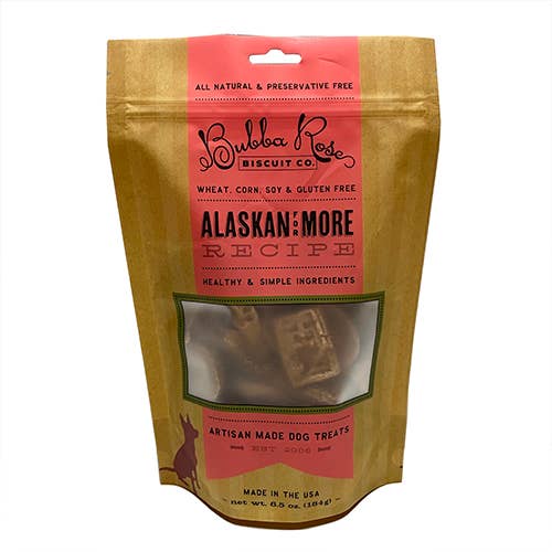 2-Pack of Alaskan for More Biscuit Bags of Dog Treats Made in USA