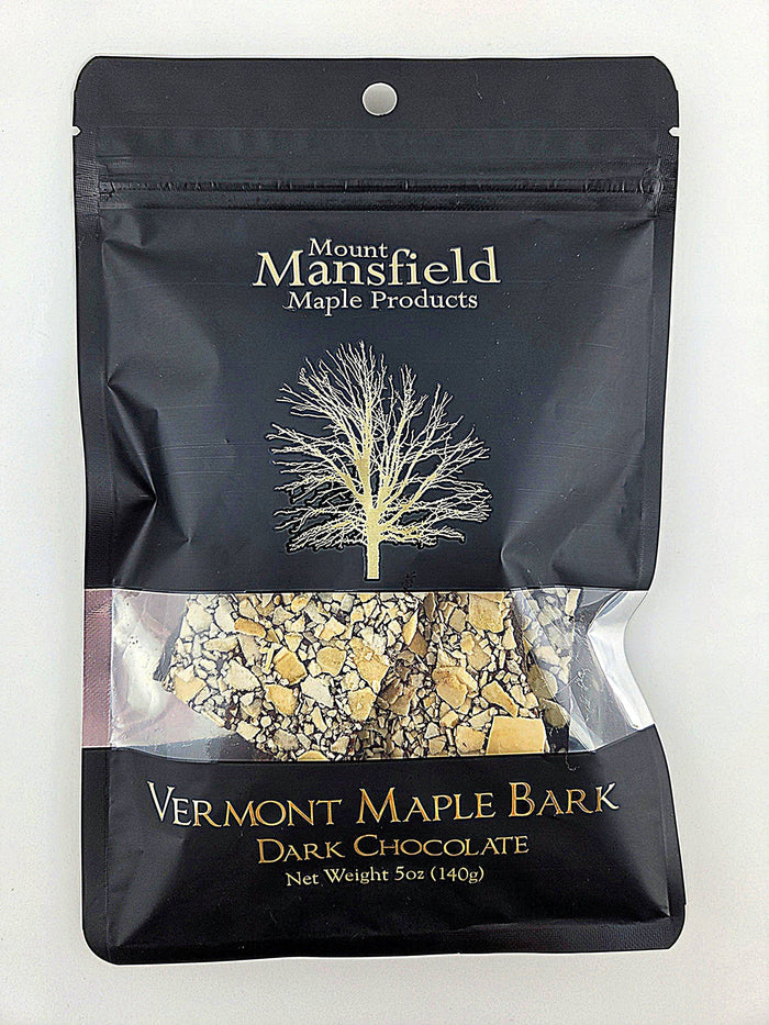 2-Pack of Dark Chocolate Maple Bark - 5oz bag Made in USA