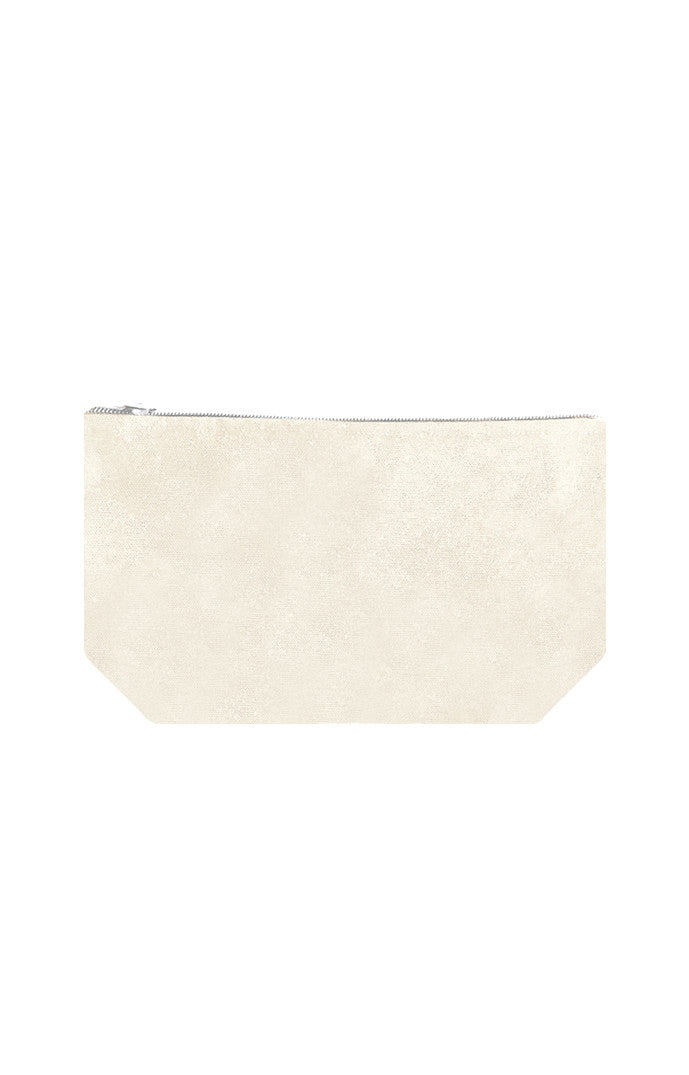 2-Pack of Organic Canvas Travel Pouches Made in USA