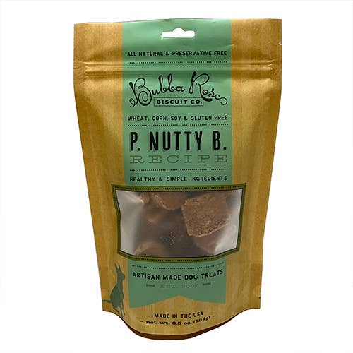 2-Pack of P. Nutty B. Biscuit Bags Dog Treats Made in USA