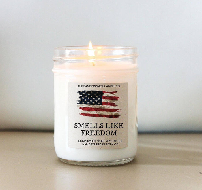 2-Pack of Smells Like Freedom Soy Candle 4oz Made in USA
