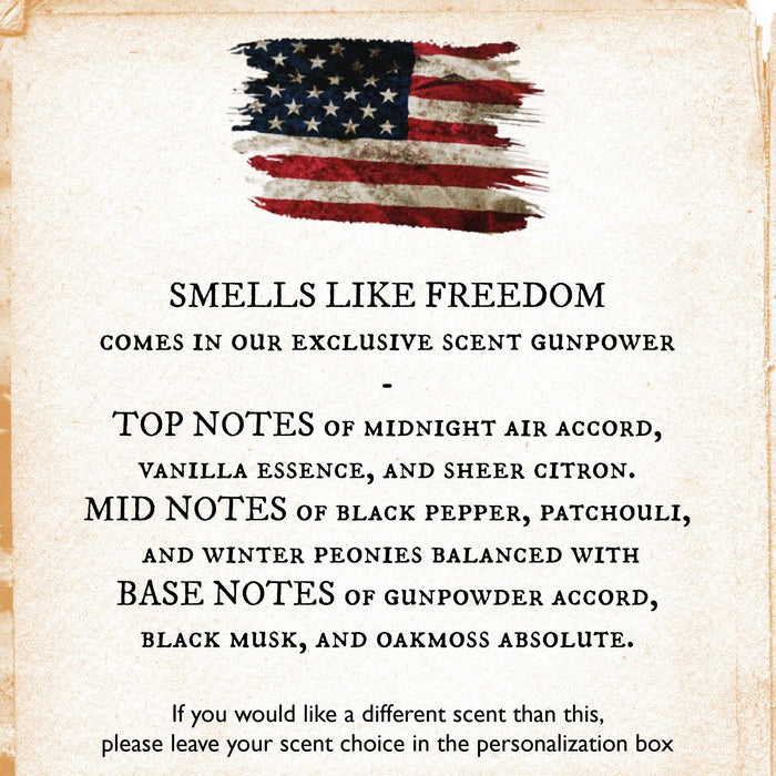 2-Pack of Smells Like Freedom Soy Candle 4oz Made in USA