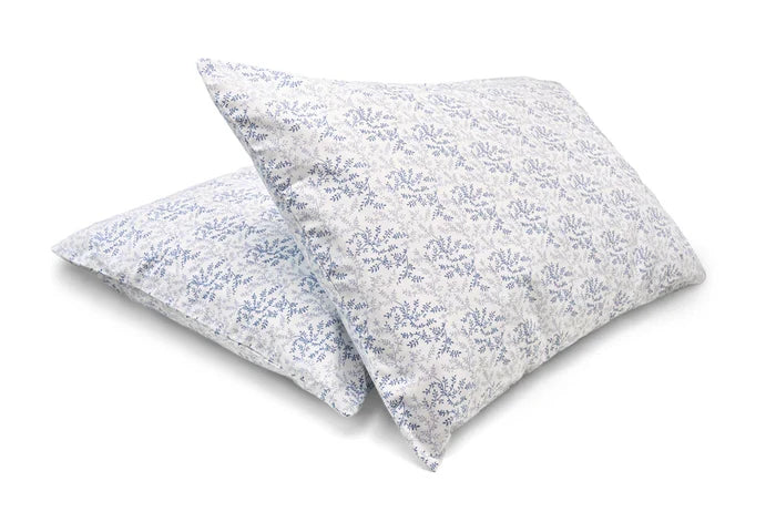2-Pack Print Cotton Bed Pillowcases Made in USA