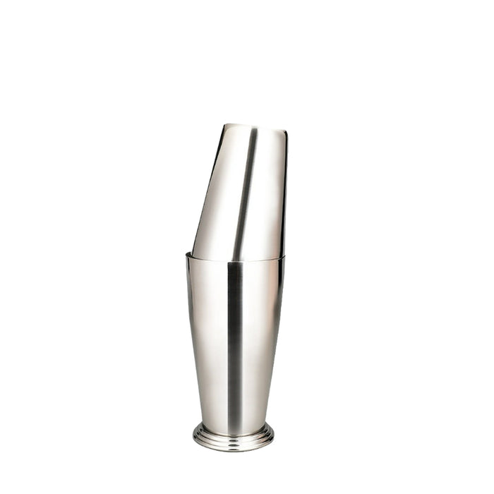 24oz&21oz Stainless Steel Tin Boston Shaker with Stepwise Base