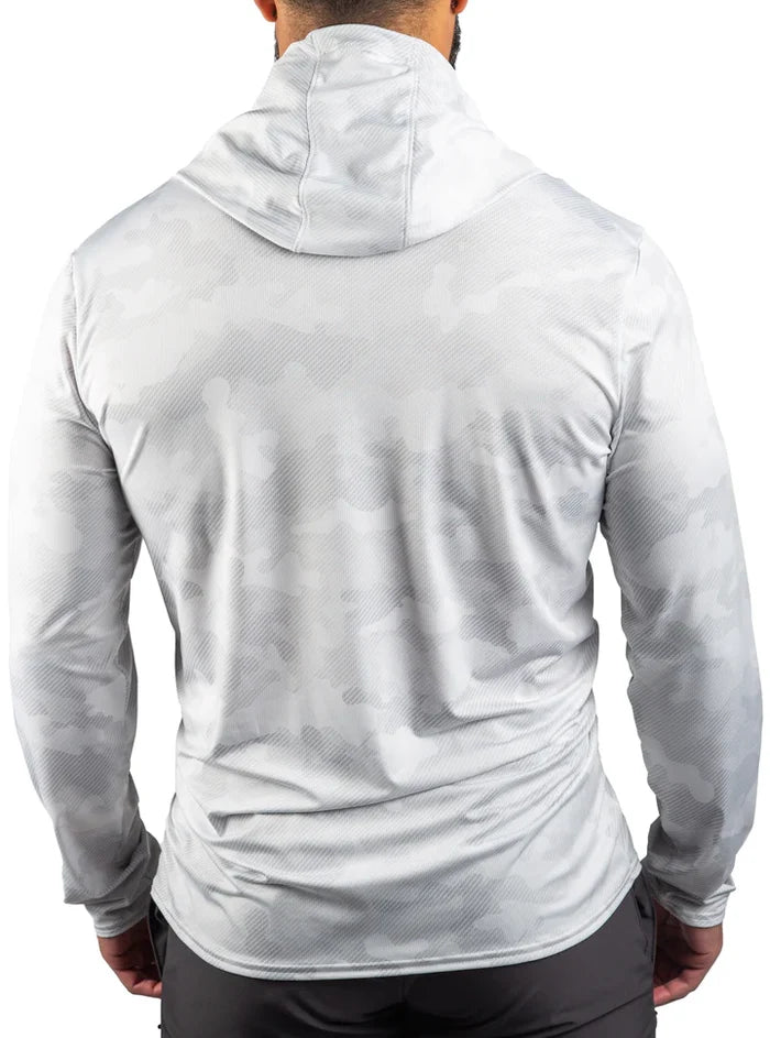 250 Anniversary PERFORMANCE MESH WHITE OUT SUN HOODIE 672MSHWA