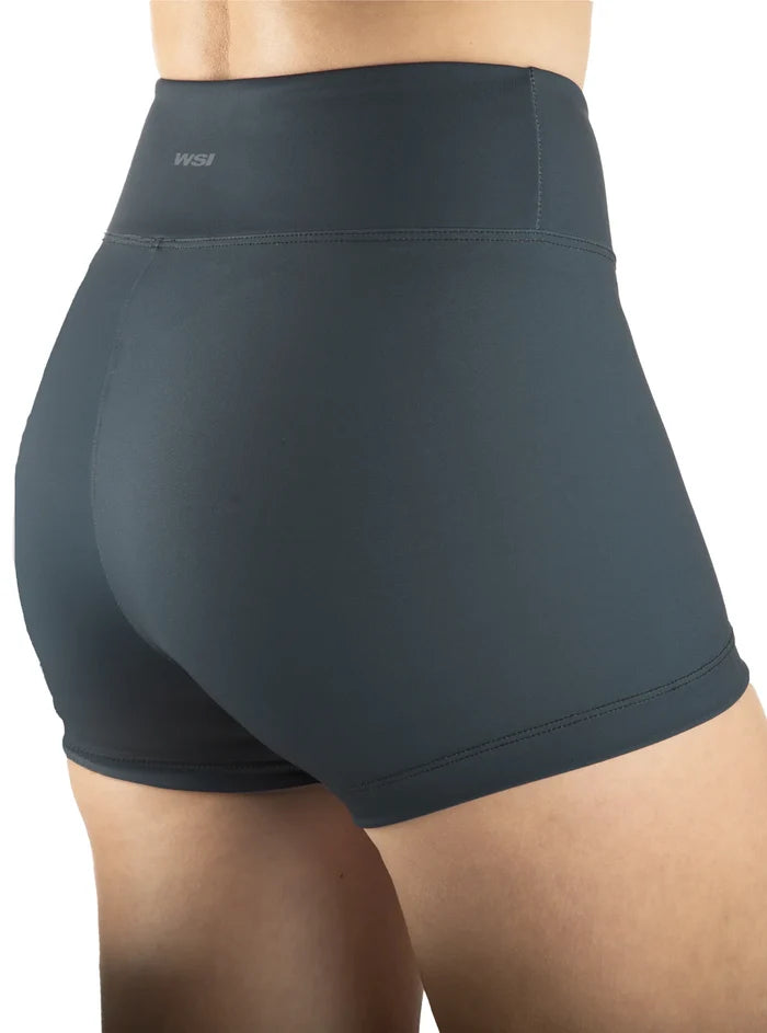 461WBBC WOMEN'S CHARCOAL FLAG FREEDOM PERFORMANCE Sport SHORT / Brief