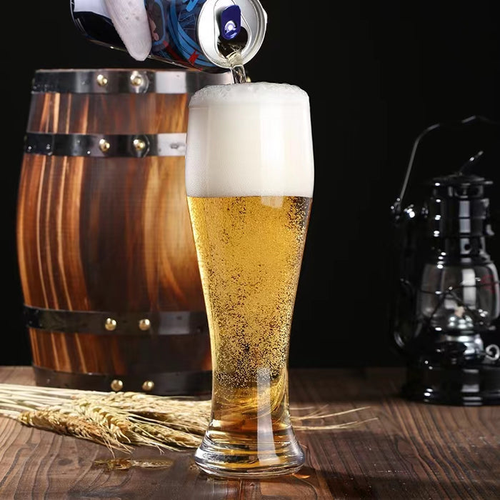470ML-Beer Mug Large-Capacity Commercial Craft Glass High-End Creative Bar Draft Beer Mug