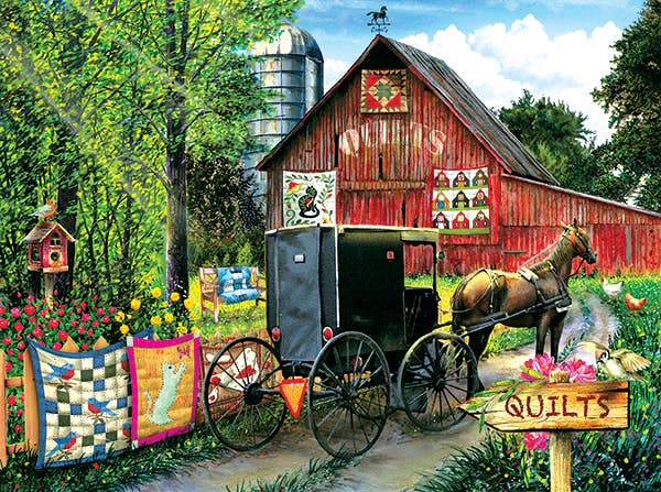 5114 Amish Quilt 1000 pc Puzzle