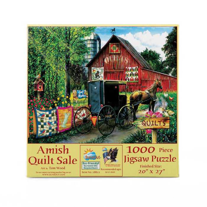 5114 Amish Quilt 1000 pc Puzzle