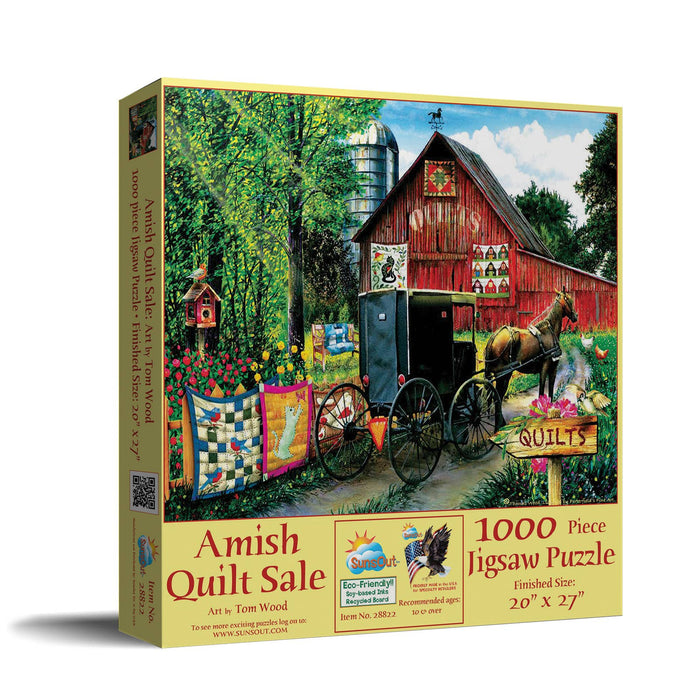5114 Amish Quilt 1000 pc Puzzle
