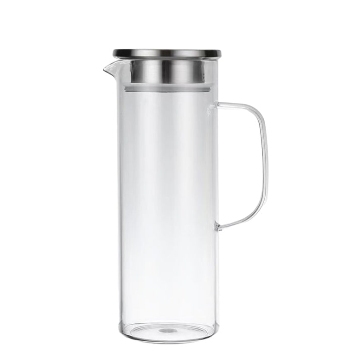 Acrylic Water Pitcher with Lid,Large Capacity Juice Pitcher with Handle