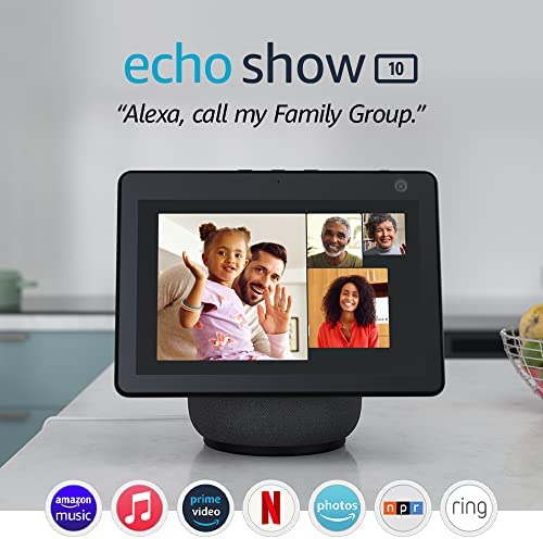 Amazon Echo Show 10 3rd Generation Smart Display With Alexa