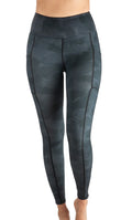 Blackout Camo Pocketed Legging 991SPLBO