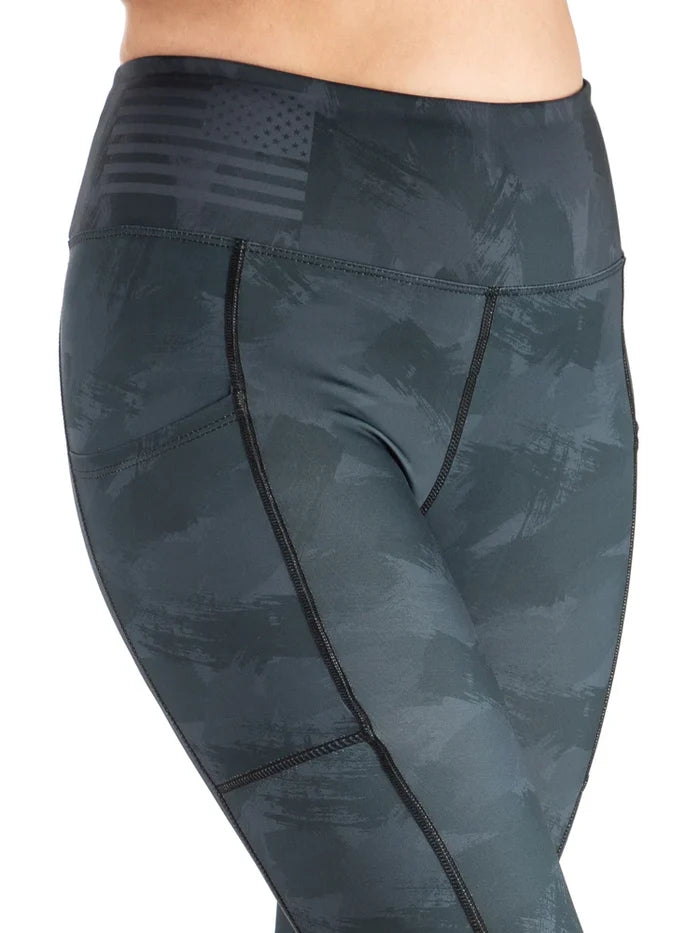 Blackout Camo Pocketed Legging 991SPLBO