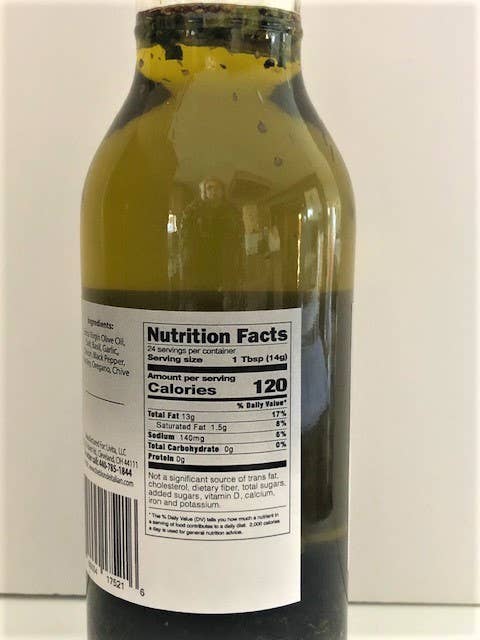 Bread Dipping Oil Flora Dipping Oil 12 oz.