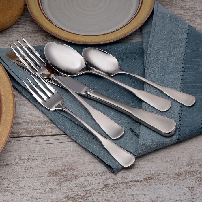 Candra Stainless Flatware 45 Piece Set Made in USA