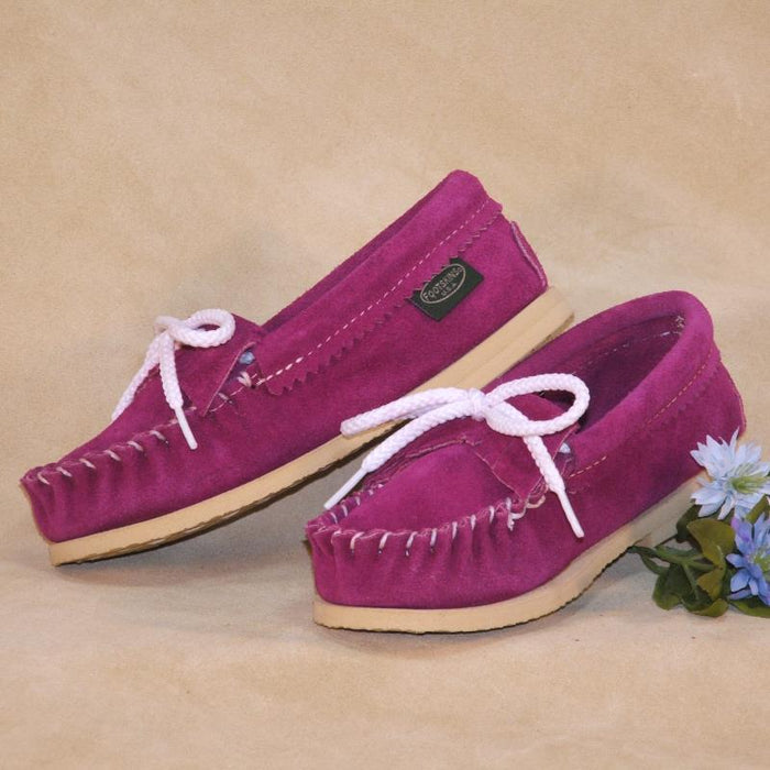 Children's Suede Rubber Sole Shoes 1327 Handmade in USA by Footskins