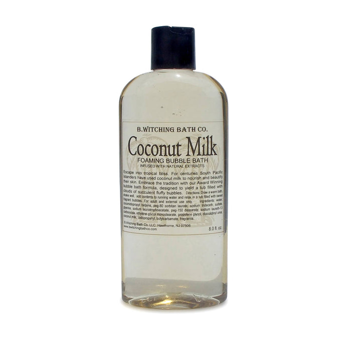 Coconut Milk Bubble Bath 8oz Made in USA