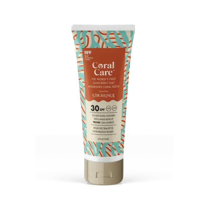 Coral Care™ Nourishing Reef-Friendly Sunscreen | Supports Coral Growth Made in USA