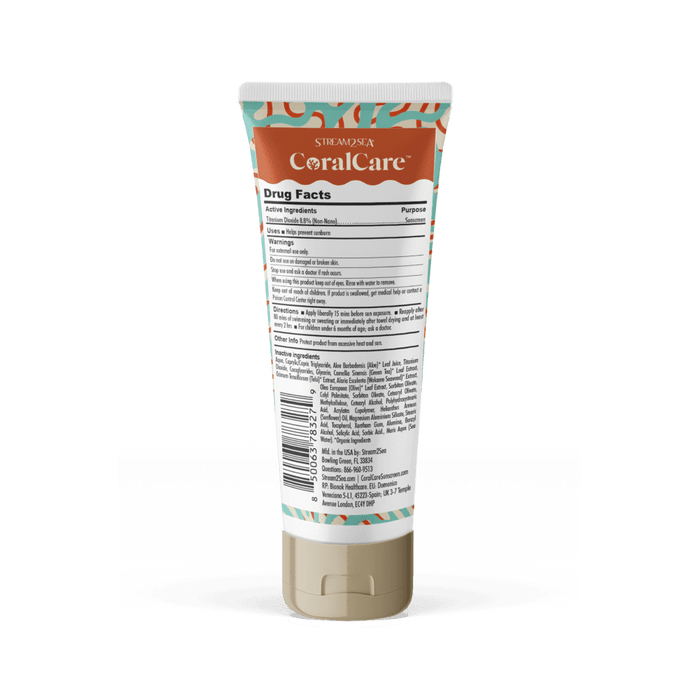 Coral Care™ Nourishing Reef-Friendly Sunscreen | Supports Coral Growth Made in USA