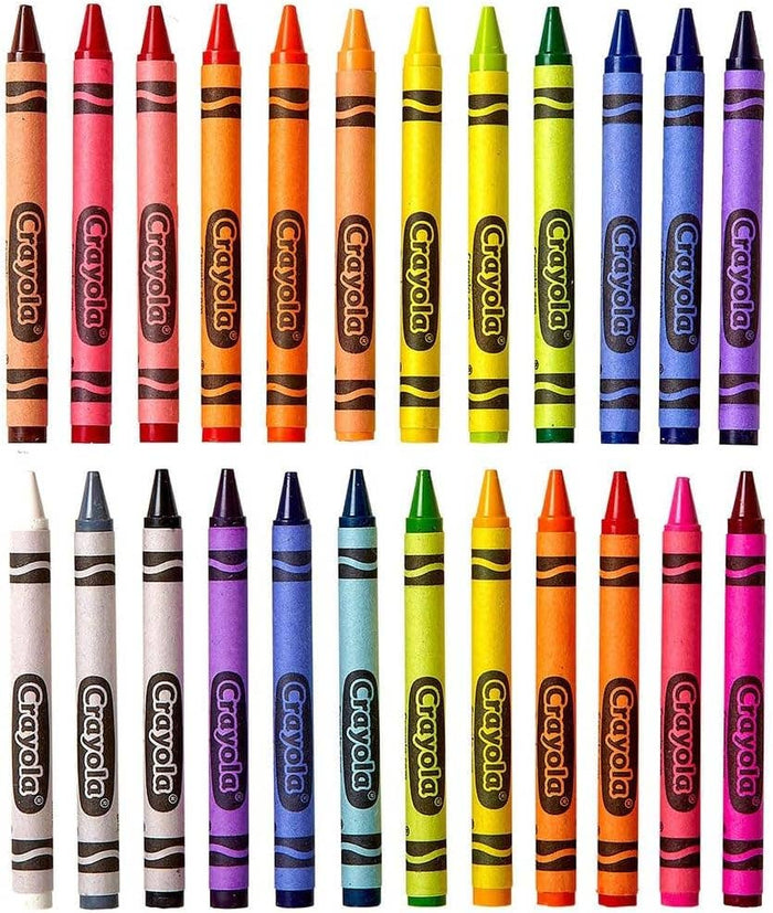 Crayola Classic Color Crayons, 2-Pack of 24 Count Boxes, Made in USA