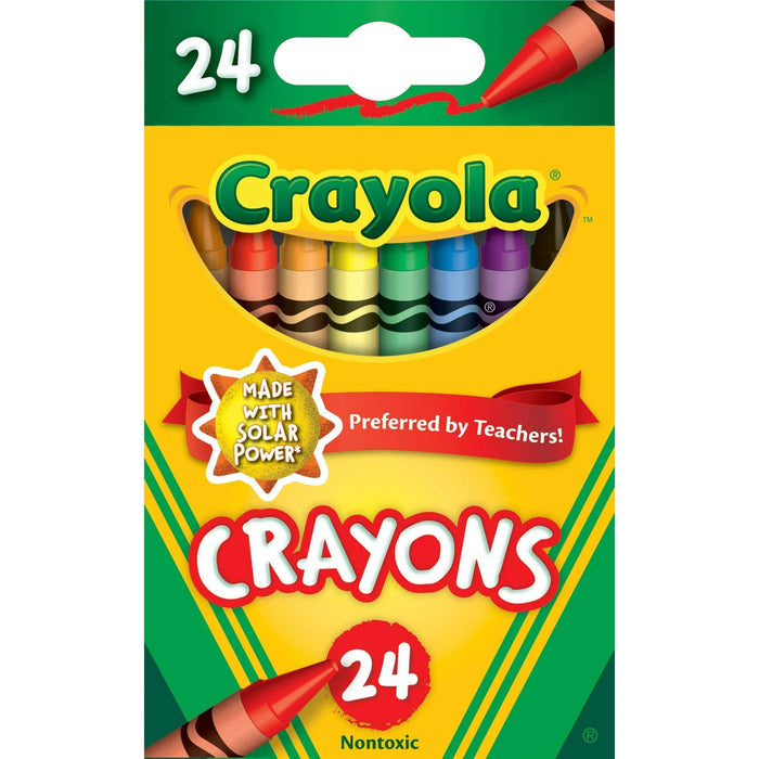 Crayola Classic Color Crayons, 2-Pack of 24 Count Boxes, Made in USA