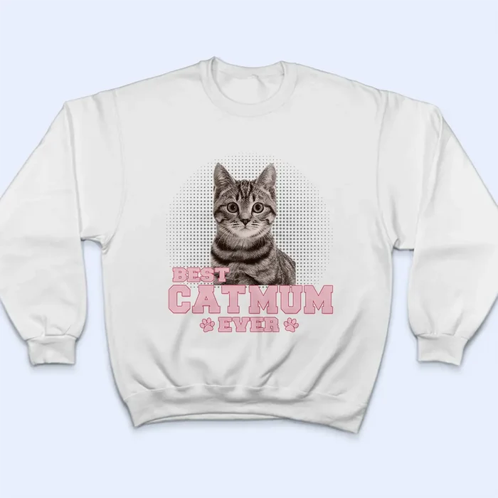 Pet Lovers, Dog Lovers, Cat Lovers, Pet Mom, Pet Dad - Custom Photo Best Dog Cat Dad Mom Ever - Personalized Loungewear Set