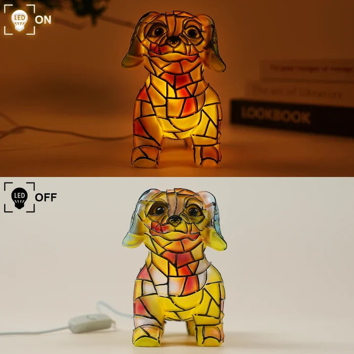 Pet Lovers-Dachshund Lamp - Personalized Custom Dog Lamp