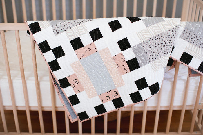 Domino Quilt Pattern - Printed