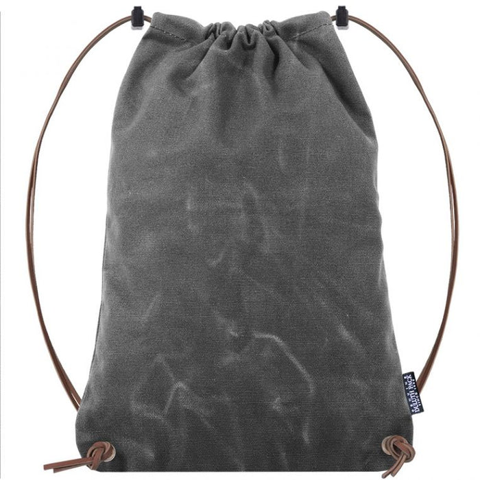 Drawstring Backpack by Duluth Pack Camo & Waxed B-150