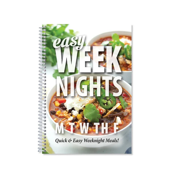 Easy Weeknights Cookbook 7159 Made in USA