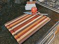 Exclusive Hardwood Cutting Board - Medium 18" x 12" x 1" Made in USA