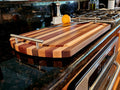 Exclusive Large Serving Tray / Cutting Board - Hardwood 20" x 14" x 1" Made in USA