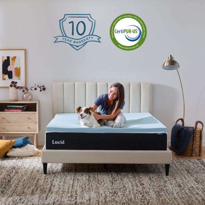 Gel Memory Foam Topper