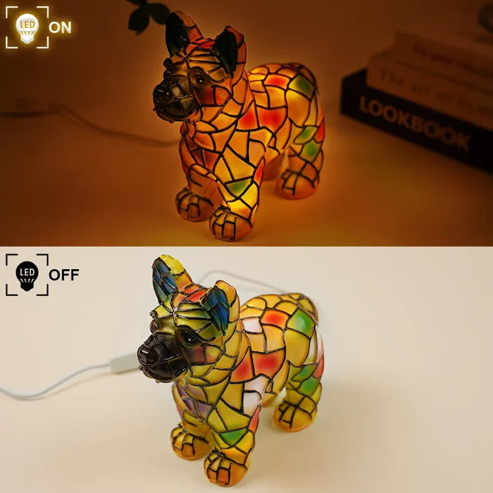 Pet Lovers-German Shepherd Lamp - Personalized Custom Dog Lamp