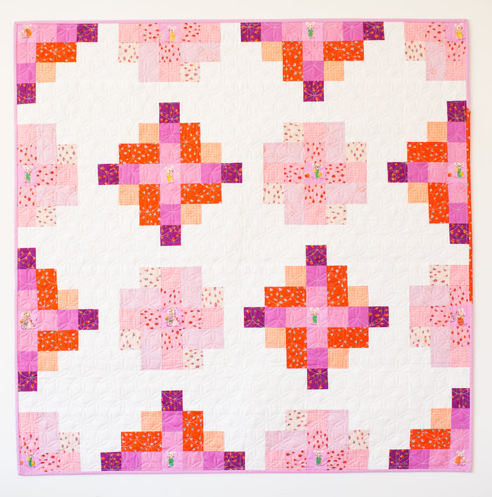 Granny Cabin Quilt Pattern - PDF