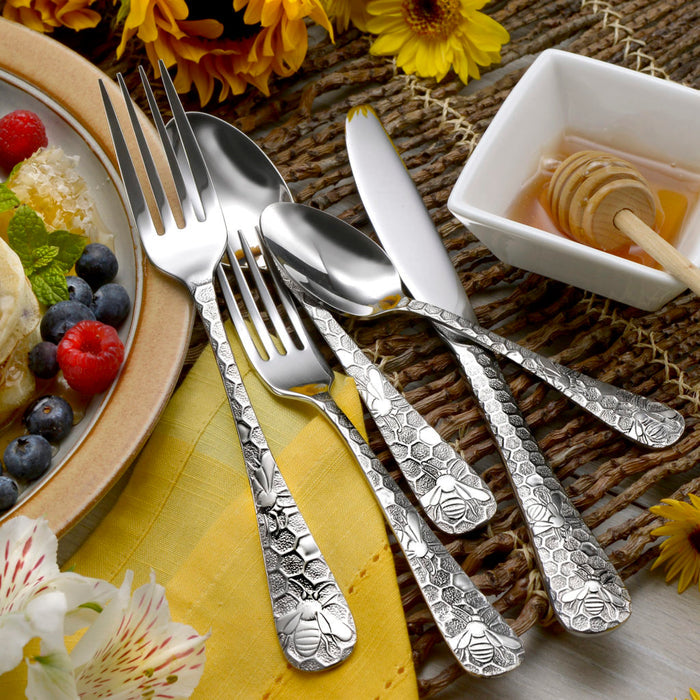 Honey Bee - 45 Piece Set (Includes 5pc service set)