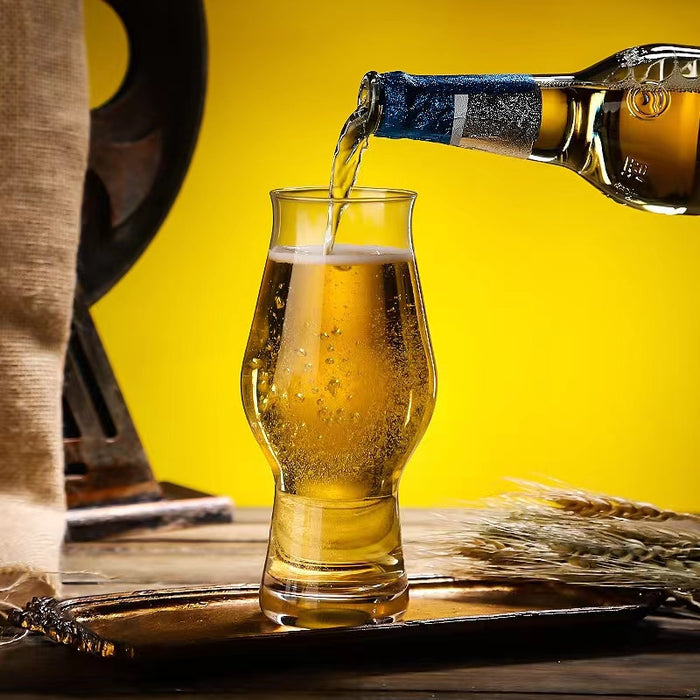 Imported Tempered Glass Beer Mug Craft Beer Mug Beer Mug High-Grade Large-Capacity Hero Mug