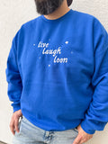 Live Laugh Loon Embroidered Crewneck