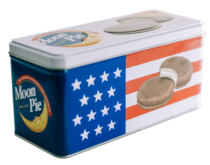 More Supply Came: Americana Mini MoonPie Tin 13-Pack of Mini Pies Made in USA