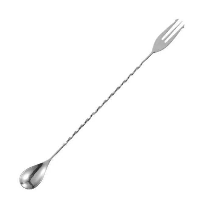 Multi-functional 30.0cm Long Trident Mixing Bar Spoon