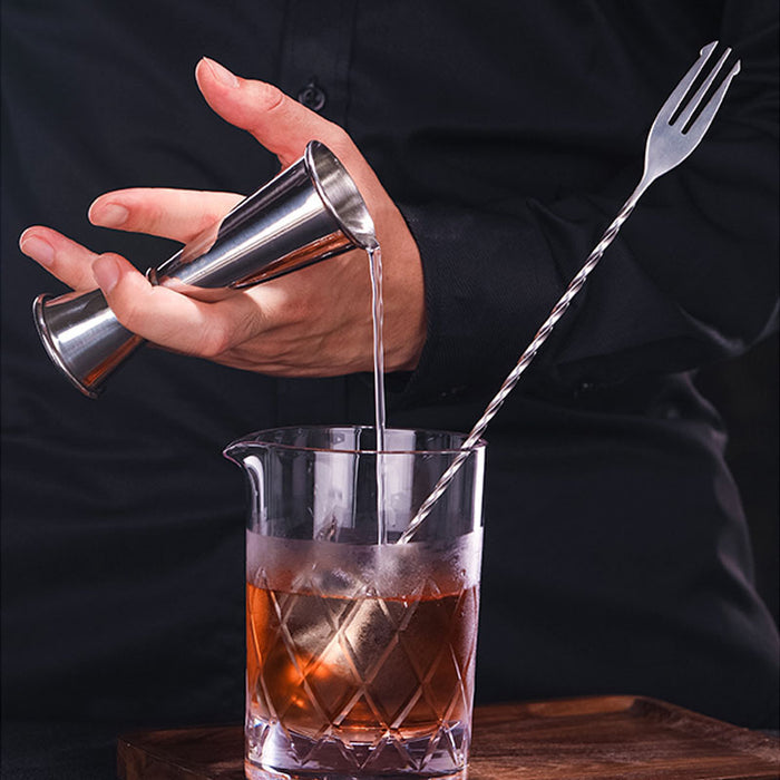 Multi-functional 30.0cm Long Trident Mixing Bar Spoon