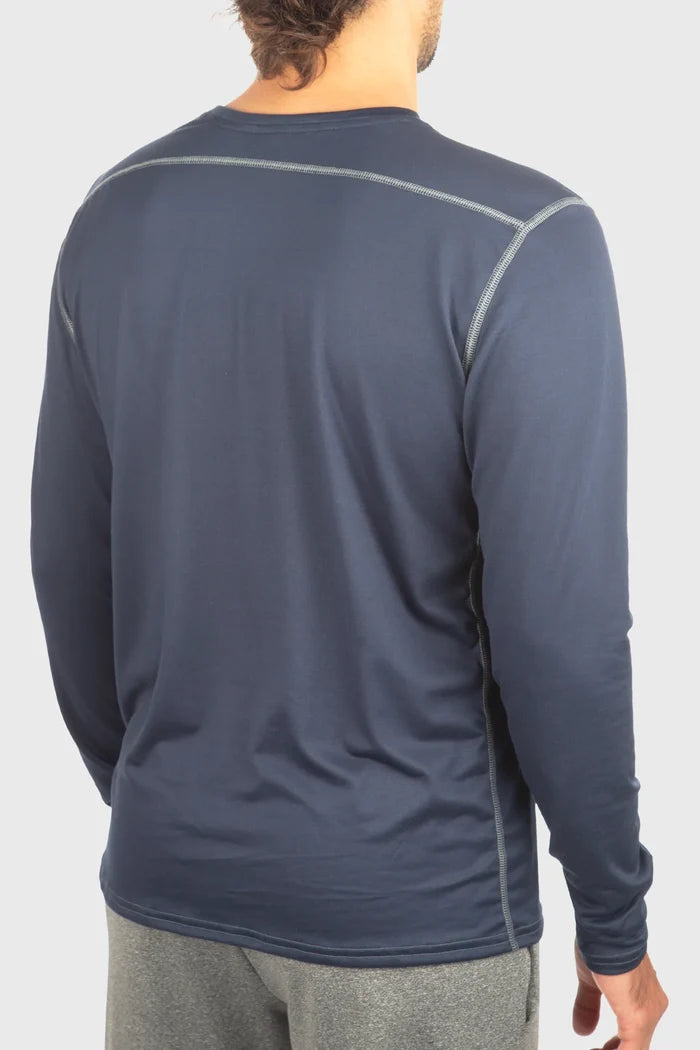 Navy Essential SoftTECH™ Shirt UV Protection Made in USA 761YLSSC